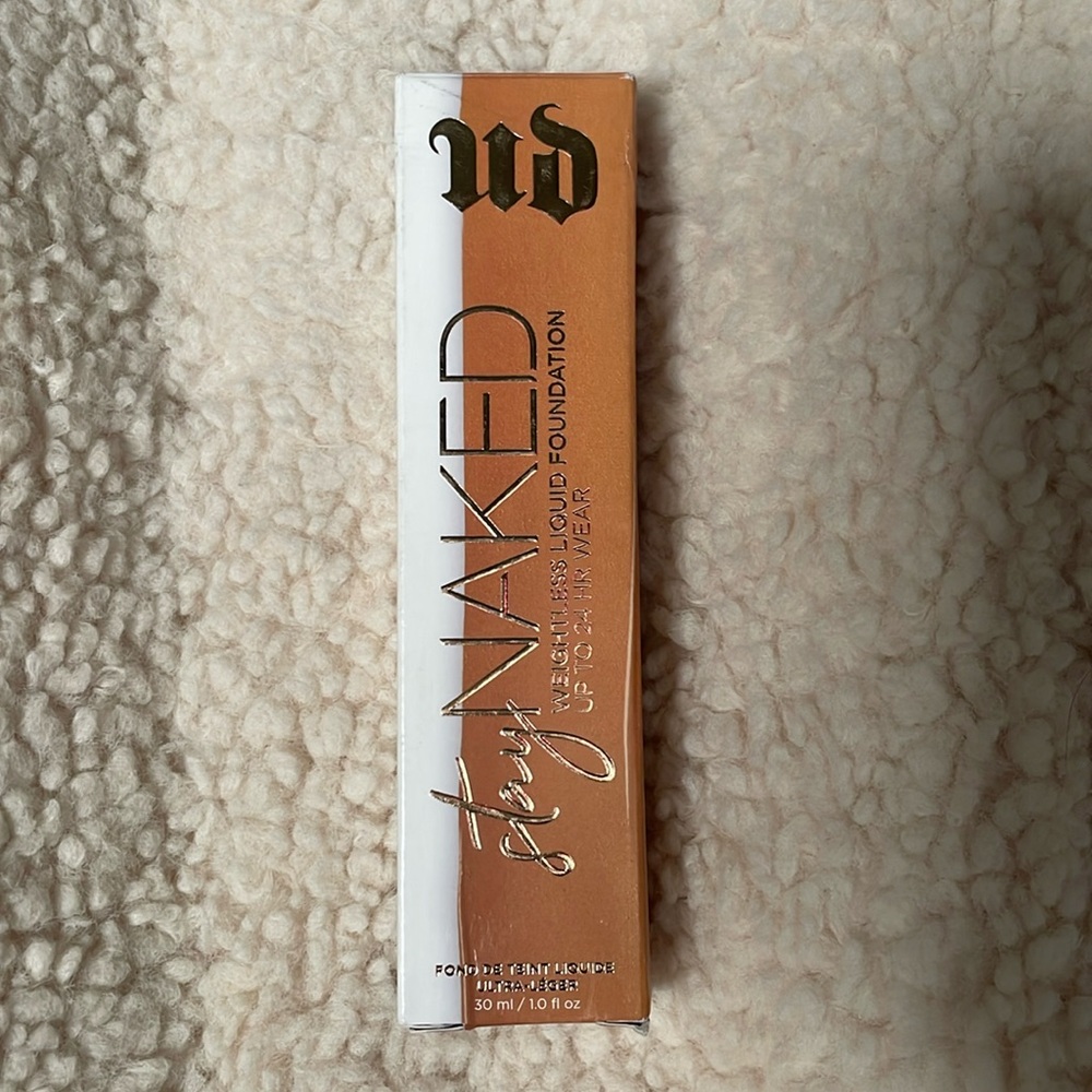 NEW urban decay stay naked weightless liquid foundation Shade 60WY
